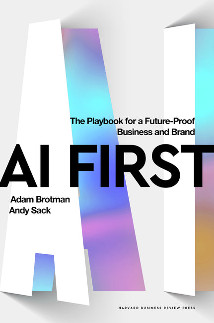 Book cover for AI First: The Playbook for a Future-Proof Business and Brand