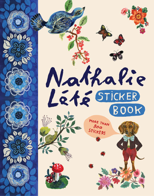 Book cover for Nathalie Lété Sticker Book