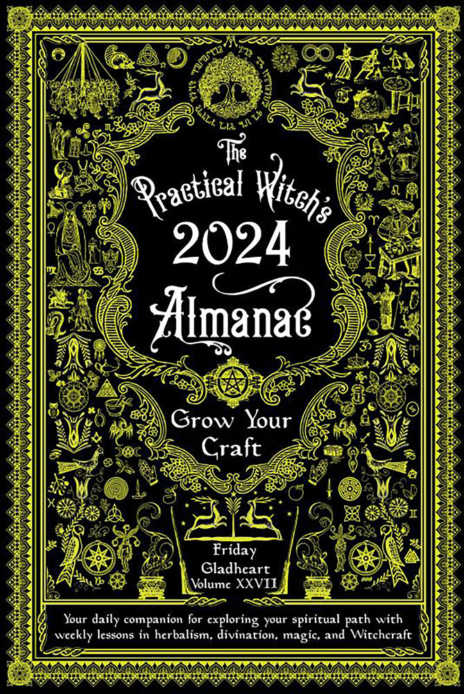 Book cover for Practical Witch's Almanac 2024: Grow Your Craft