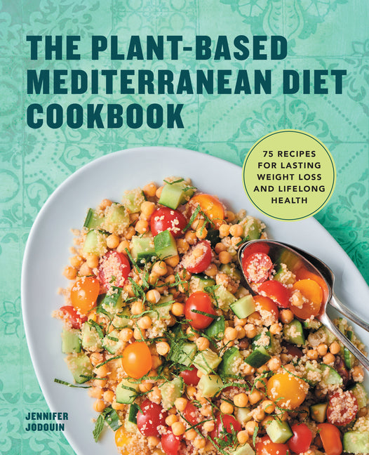 Book cover for Plant-Based Mediterranean Diet Cookbook: 75 Recipes for Lasting Weight Loss and Lifelong Health