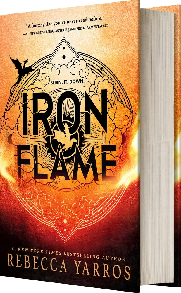 Book cover for Iron Flame