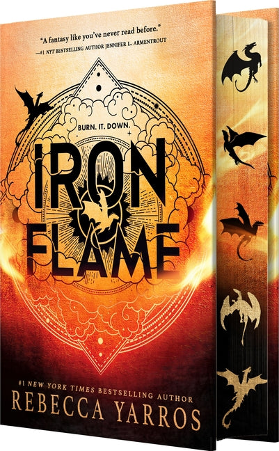 Book cover for Iron Flame (Wing and Claw Collection)