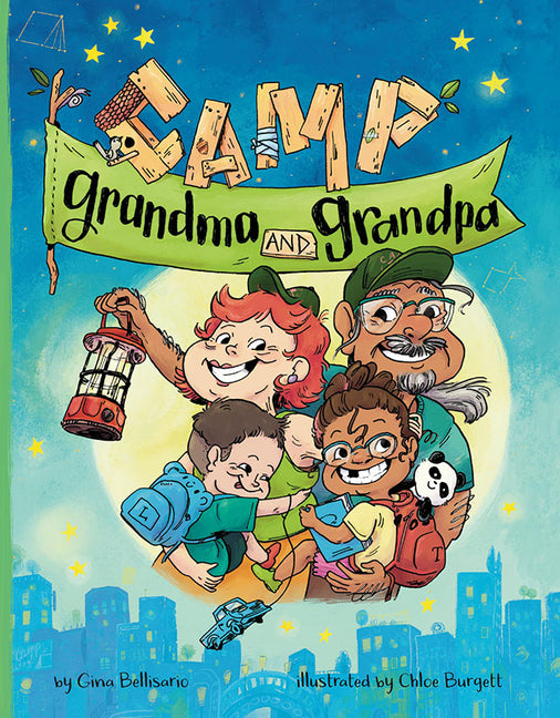 Book cover for Camp Grandma and Grandpa
