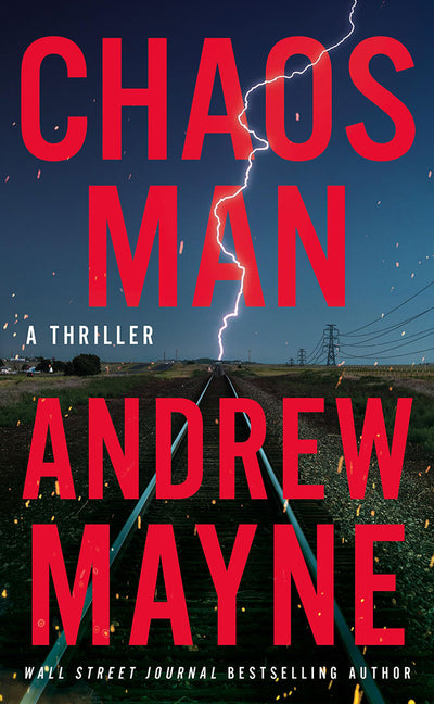 Book cover for Chaos Man: A Thriller
