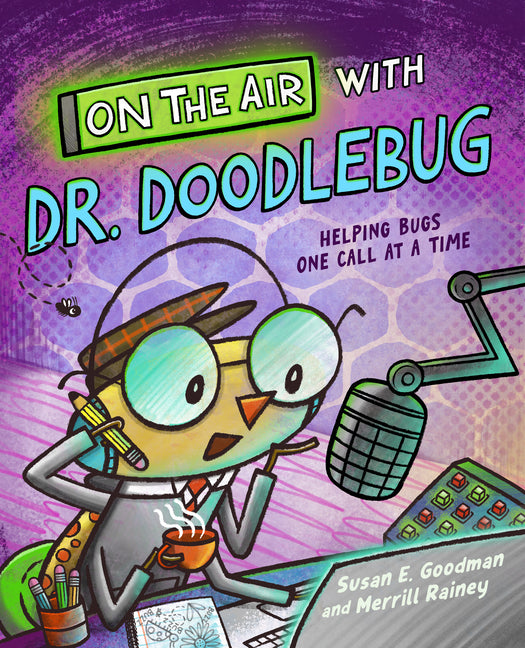 Book cover for On the Air with Dr. Doodlebug