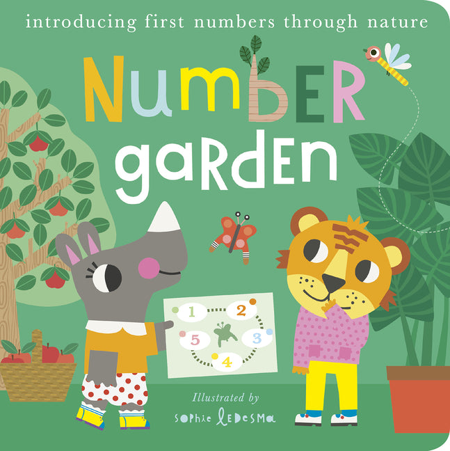 Book cover for Number Garden: Introducing First Numbers Through Nature