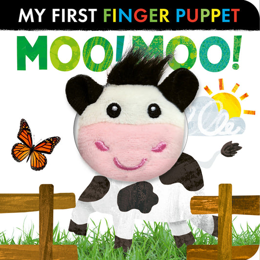 Book cover for My First Finger Puppet: Moo! Moo!