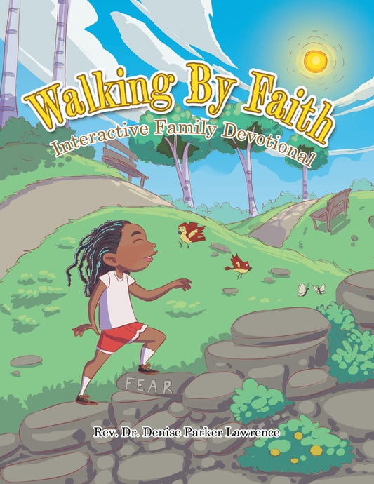 Book cover for Walking By Faith: Interactive Family Devotional