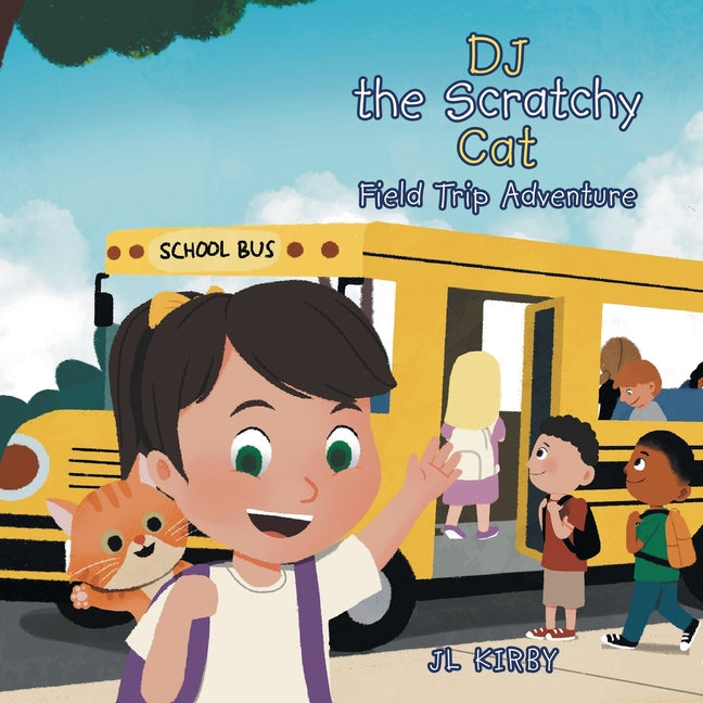 Book cover for DJ the Scratchy Cat: Field Trip Adventure