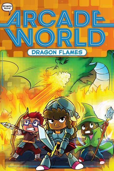 Book cover for Dragon Flames