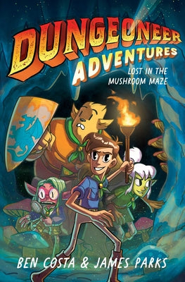 Book cover for Dungeoneer Adventures 1: Lost in the Mushroom Maze