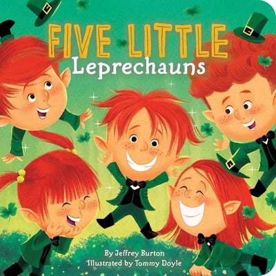 Book cover for Five Little Leprechauns