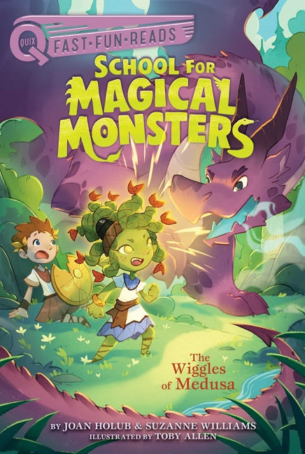 Book cover for Wiggles of Medusa: A Quix Book
