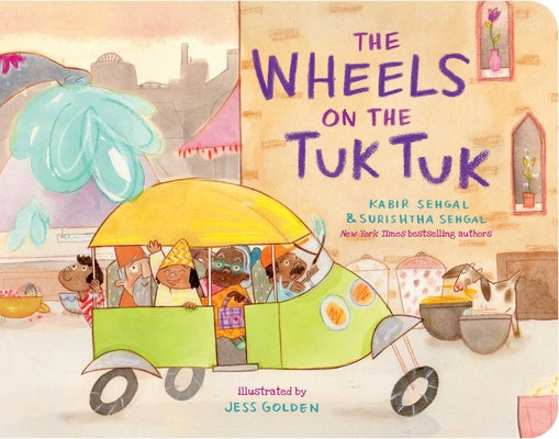 Book cover for The Wheels on the Tuk Tuk