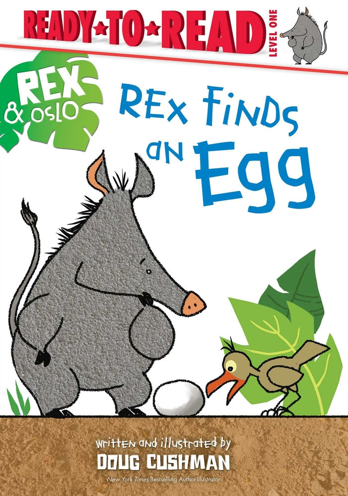 Book cover for Rex Finds an Egg: Ready-To-Read Level 1