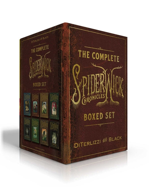 Book cover for The Complete Spiderwick Chronicles Boxed Set: The Field Guide; The Seeing Stone; Lucinda's Secret; The Ironwood Tree; The Wrath of Mulgarath; The Nixi