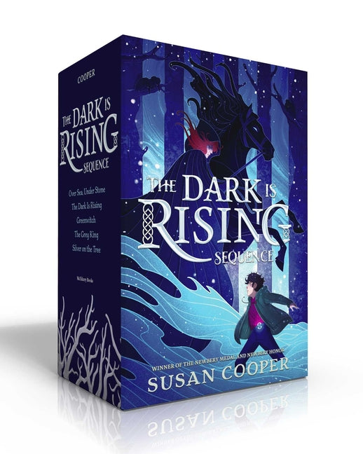 Book cover for The Dark Is Rising Sequence (Boxed Set): Over Sea, Under Stone; The Dark Is Rising; Greenwitch; The Grey King; Silver on the Tree