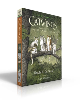 Book cover for The Catwings Complete Paperback Collection (Boxed Set): Catwings; Catwings Return; Wonderful Alexander and the Catwings; Jane on Her Own