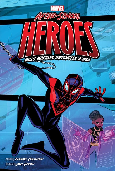 Book cover for Miles Morales Untangles a Web
