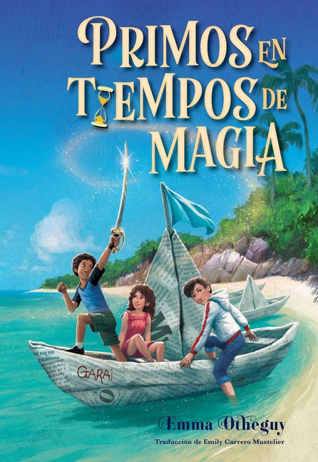 Book cover for Primos En Tiempos de Magia (Cousins in the Time of Magic)