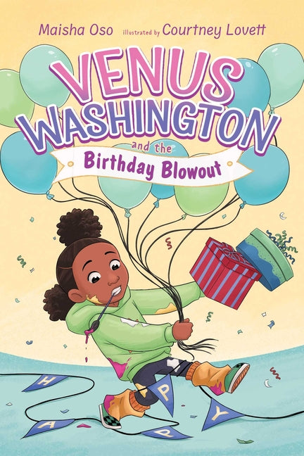 Book cover for Venus Washington and the Birthday Blowout