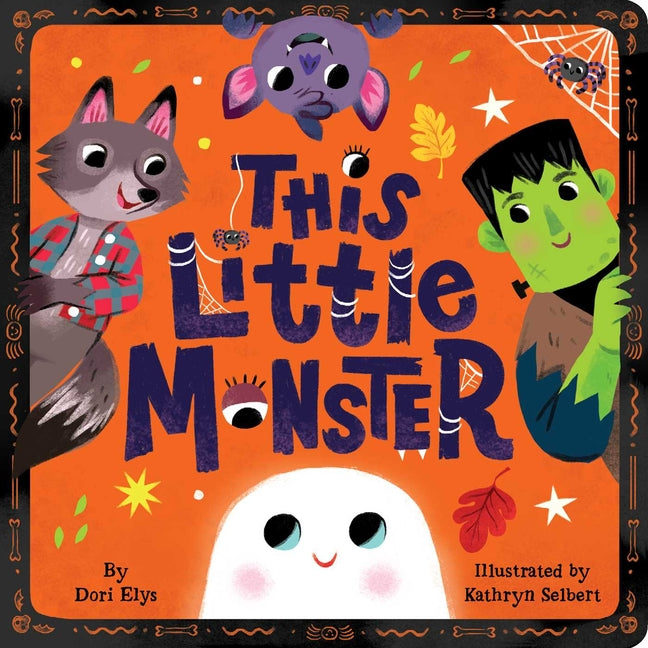 Book cover for This Little Monster: A Spooky Nursery Rhyme
