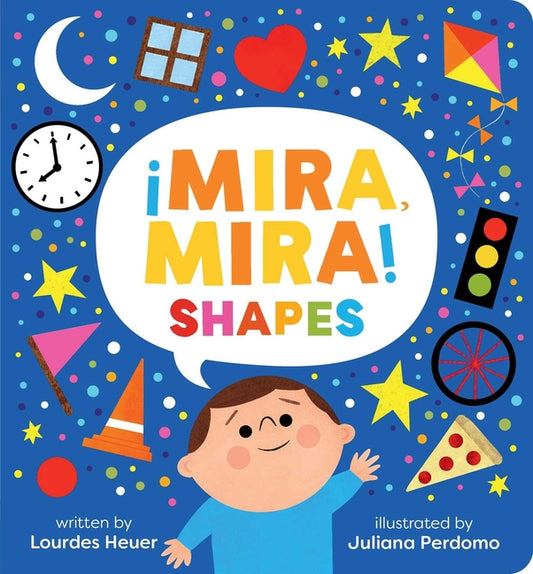 Book cover for ¡Mira, Mira! Shapes