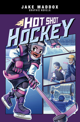 Book cover for Hot Shot Hockey