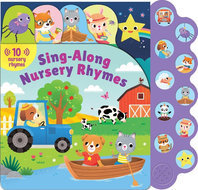 Book cover for 10-Button Sounds: Sing-Along Nursery Rhymes
