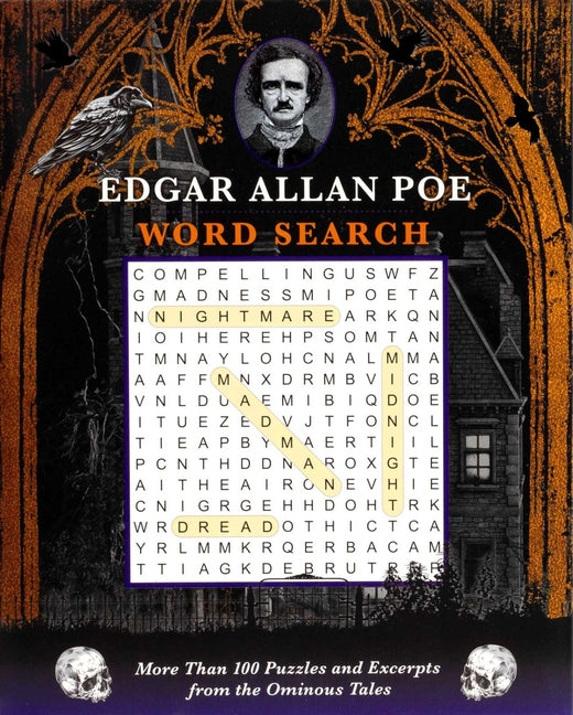 Book cover for Edgar Allan Poe Word Search