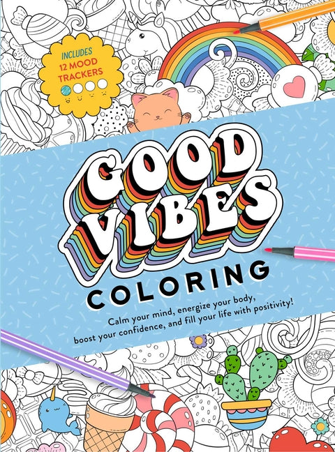 Book cover for Good Vibes Coloring