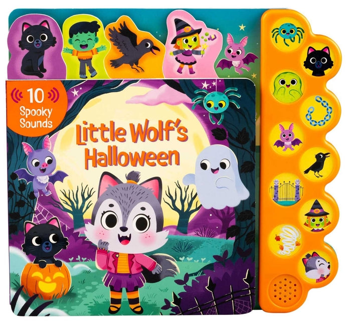 Book cover for Little Wolf's Halloween