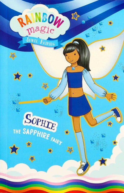 Book cover for Rainbow Magic Jewel Fairies #6: Sophie the Sapphire Fairy