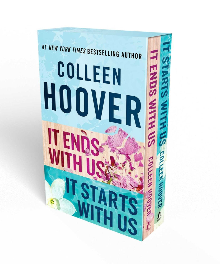 Book cover for Colleen Hoover It Ends with Us Boxed Set: It Ends with Us, It Starts with Us - Box Set