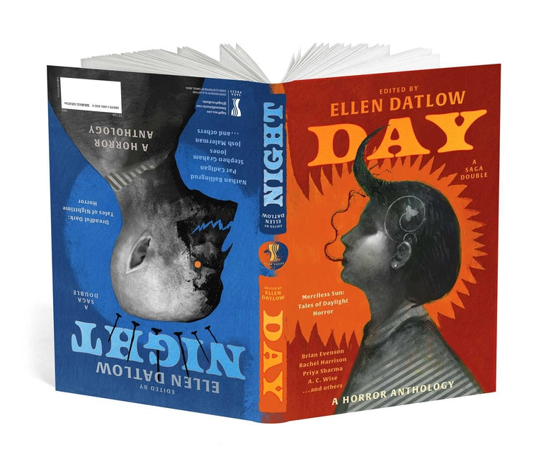 Book cover for Night & Day: Dreadful Dark: Tales of Nighttime Horror/Merciless Sun: Tales of Daylight Horror