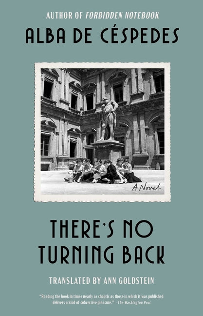 Book cover for There's No Turning Back
