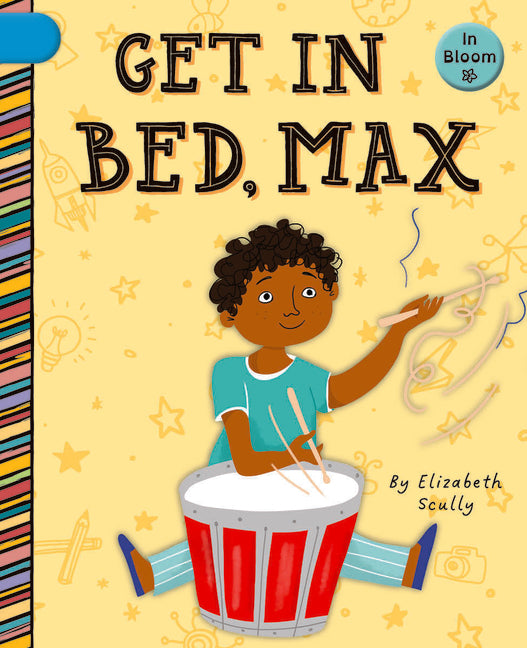 Book cover for Get in Bed, Max