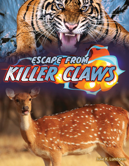 Book cover for Escape from Killer Claws
