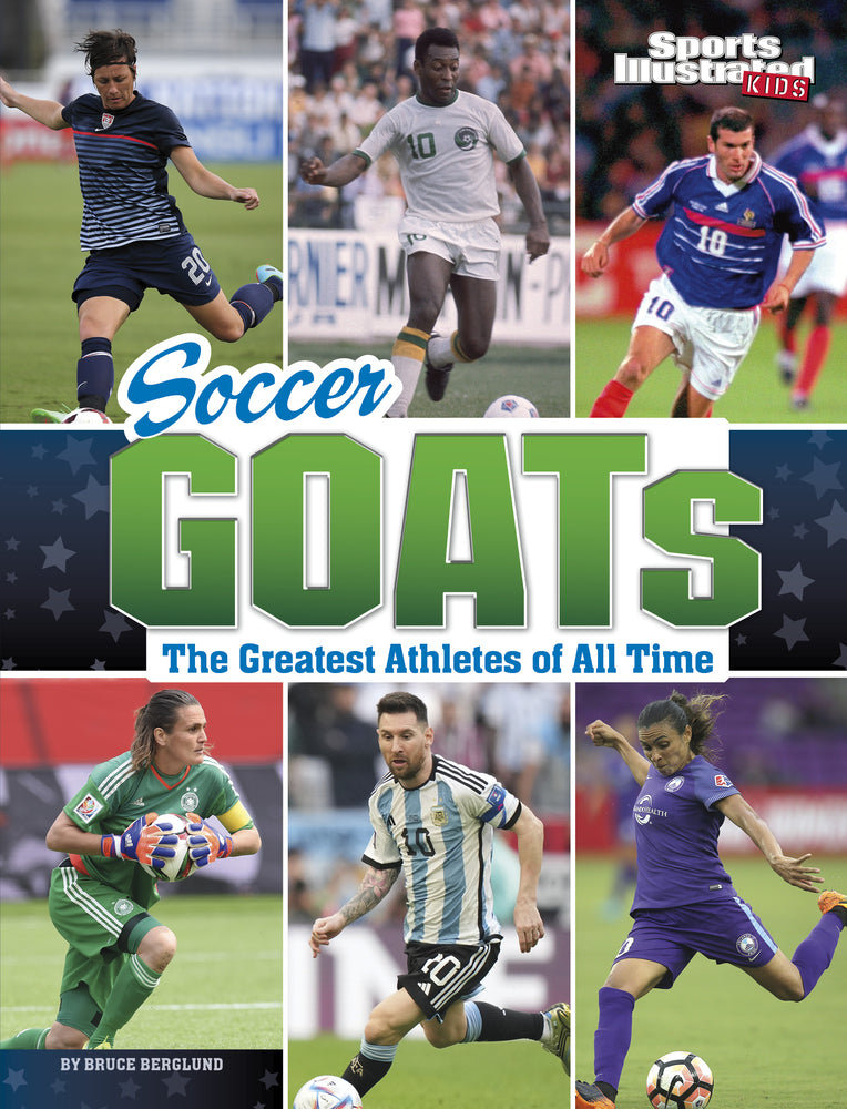 Book cover for Soccer Goats: The Greatest Athletes of All Time
