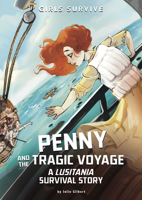 Book cover for Penny and the Tragic Voyage: A Lusitania Survival Story