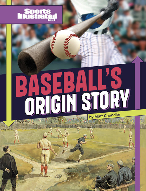 Book cover for Baseball's Origin Story