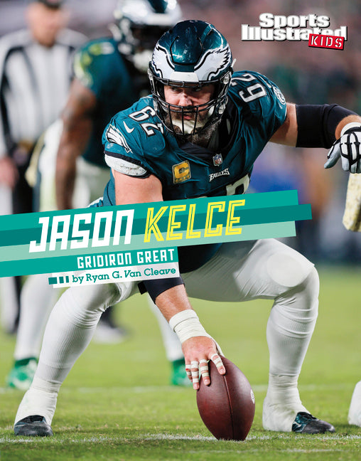 Book cover for Jason Kelce: Gridiron Great
