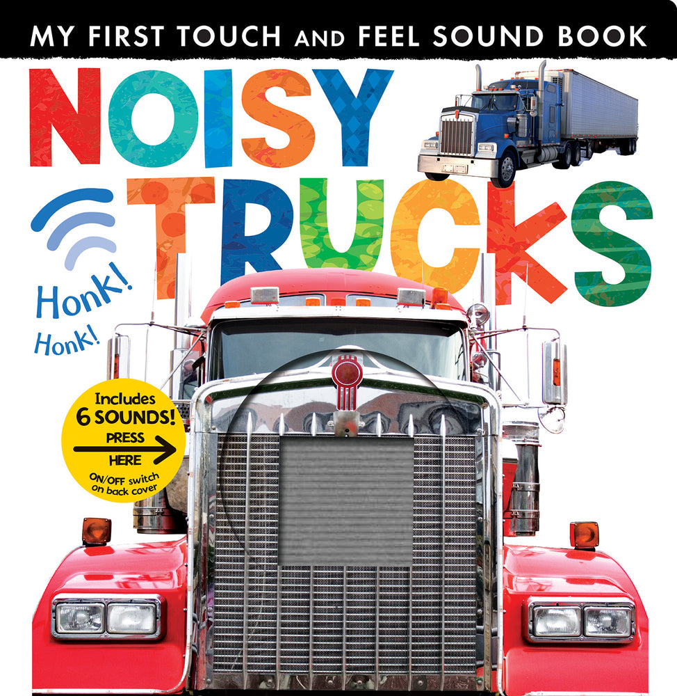 Book cover for Noisy Trucks: Includes Six Sounds!