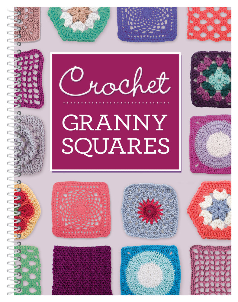 Book cover for Crochet Granny Squares