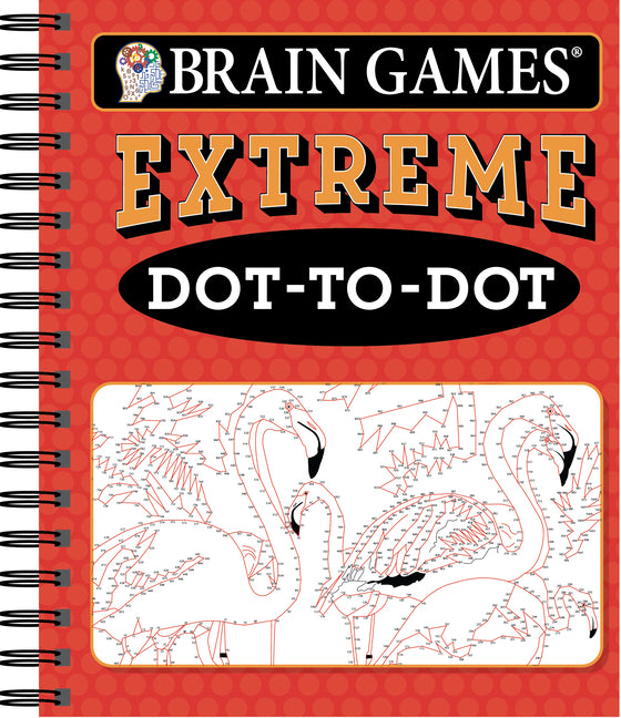 Book cover for Brain Games - Extreme Dot-To-Dot