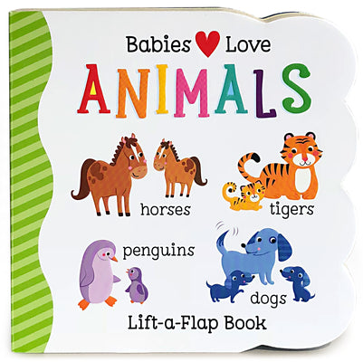Book cover for Babies Love Animals