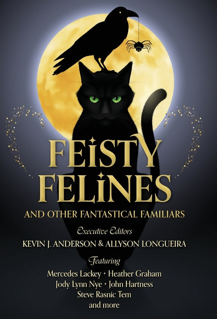 Book cover for Feisty Felines and Other Fantastical Familiars