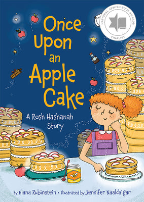 Book cover for Once Upon an Apple Cake: A Rosh Hashanah Story