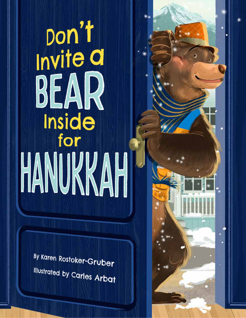 Book cover for Don't Invite a Bear Inside for Hanukkah