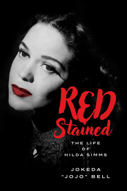 Book cover for Red Stained: The Life of Hilda SIMMs